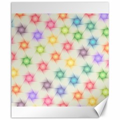 Polygon Geometric Background Star Canvas 8  X 10  by Nexatart