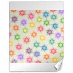 Polygon Geometric Background Star Canvas 12  X 16   by Nexatart