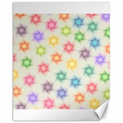 Polygon Geometric Background Star Canvas 16  X 20   by Nexatart