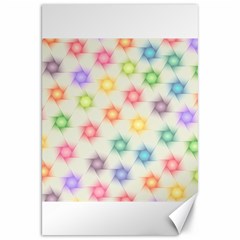 Polygon Geometric Background Star Canvas 20  X 30   by Nexatart