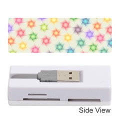 Polygon Geometric Background Star Memory Card Reader (stick)  by Nexatart