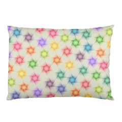 Polygon Geometric Background Star Pillow Case (two Sides) by Nexatart