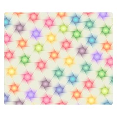 Polygon Geometric Background Star Double Sided Flano Blanket (small)  by Nexatart