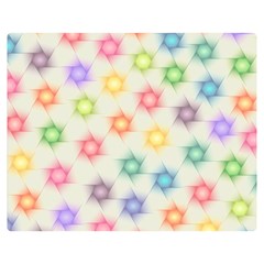 Polygon Geometric Background Star Double Sided Flano Blanket (medium)  by Nexatart