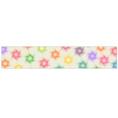 Polygon Geometric Background Star Large Flano Scarf  by Nexatart