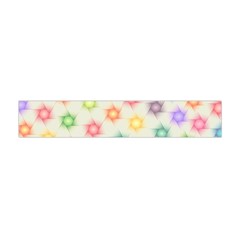 Polygon Geometric Background Star Flano Scarf (mini) by Nexatart