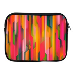 Background Abstract Colorful Apple Ipad 2/3/4 Zipper Cases by Nexatart