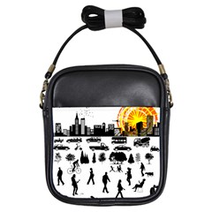 Good Morning, City Girls Sling Bags by FunnyCow