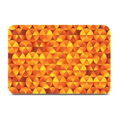 Background Triangle Circle Abstract Plate Mats by Nexatart