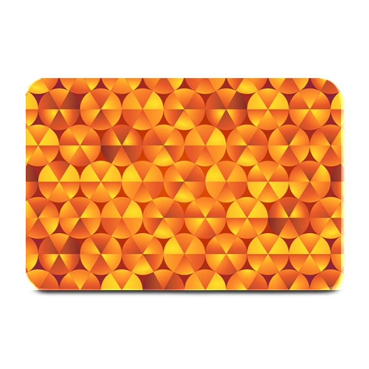 Background Triangle Circle Abstract Plate Mats