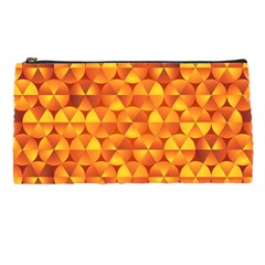 Background Triangle Circle Abstract Pencil Cases