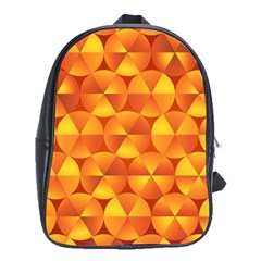 Background Triangle Circle Abstract School Bag (xl) by Nexatart