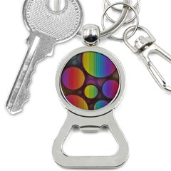 Background Colorful Abstract Circle Bottle Opener Key Chains by Nexatart