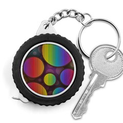 Background Colorful Abstract Circle Measuring Tape by Nexatart