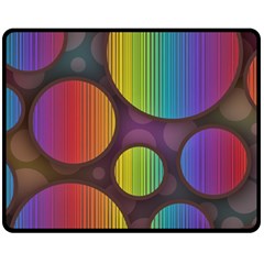 Background Colorful Abstract Circle Fleece Blanket (medium)  by Nexatart