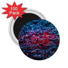 Water Color Red 2 25  Magnets (100 Pack)  by FunnyCow