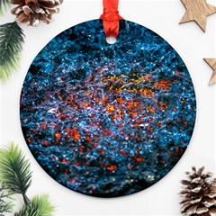 Water Color Orange Ornament (round) by FunnyCow