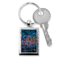 Water Color Orange Key Chains (rectangle)  by FunnyCow