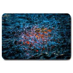 Water Color Orange Large Doormat  by FunnyCow