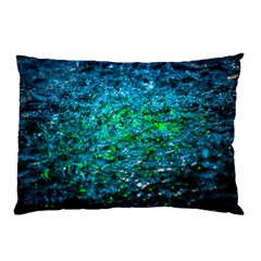 Water Color Green Pillow Case by FunnyCow