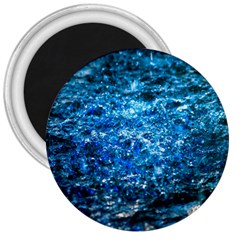 Water Color Blue 3  Magnets by FunnyCow