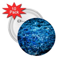 Water Color Blue 2 25  Buttons (10 Pack)  by FunnyCow