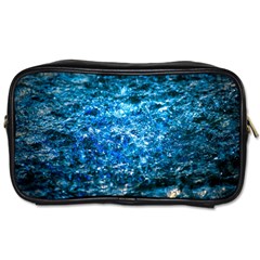 Water Color Blue Toiletries Bags by FunnyCow