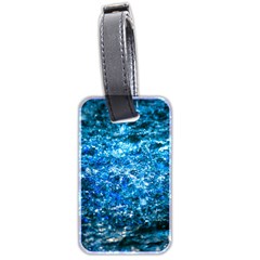 Water Color Blue Luggage Tags (two Sides) by FunnyCow