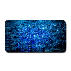 Water Color Navy Blue Medium Bar Mats by FunnyCow