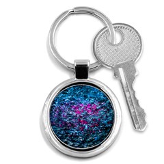 Water Color Violet Key Chains (round)  by FunnyCow