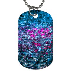 Water Color Violet Dog Tag (one Side) by FunnyCow