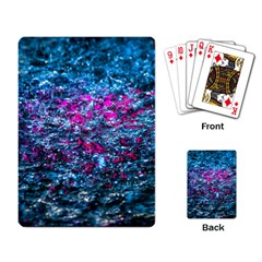 Water Color Violet Playing Card by FunnyCow