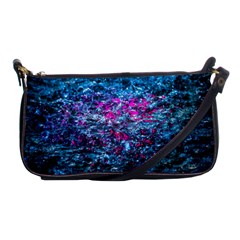 Water Color Violet Shoulder Clutch Bags by FunnyCow