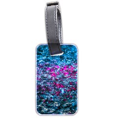 Water Color Violet Luggage Tags (two Sides) by FunnyCow