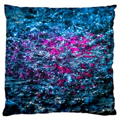 Water Color Violet Large Cushion Case (two Sides) by FunnyCow