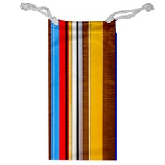 Colorful Stripes Jewelry Bags by FunnyCow