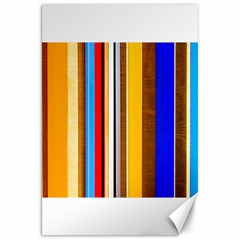 Colorful Stripes Canvas 20  X 30   by FunnyCow