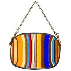 Colorful Stripes Chain Purses (one Side)  by FunnyCow