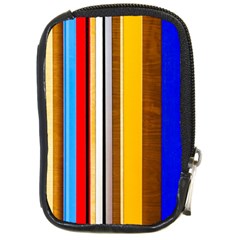 Colorful Stripes Compact Camera Cases by FunnyCow