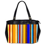 Colorful Stripes Office Handbags (2 Sides)  Front