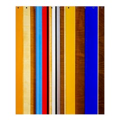 Colorful Stripes Shower Curtain 60  X 72  (medium)  by FunnyCow