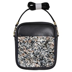 Granite Hard Rock Texture Girls Sling Bags by FunnyCow