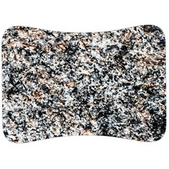 Granite Hard Rock Texture Velour Seat Head Rest Cushion by FunnyCow