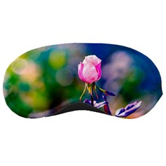 Pink Rose Flower Sleeping Masks by FunnyCow