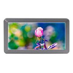 Pink Rose Flower Memory Card Reader (mini) by FunnyCow