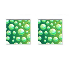 Background Colorful Abstract Circle Cufflinks (square) by Nexatart