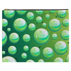 Background Colorful Abstract Circle Cosmetic Bag (xxxl)  by Nexatart