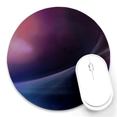 Abstract Form Color Background Round Mousepads by Nexatart