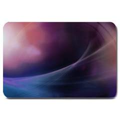 Abstract Form Color Background Large Doormat  by Nexatart