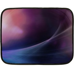 Abstract Form Color Background Fleece Blanket (mini) by Nexatart